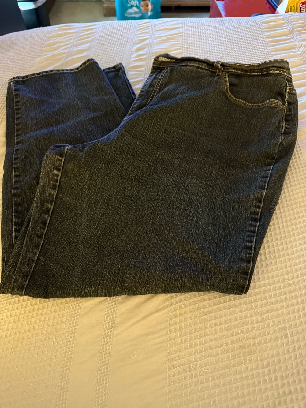 Gloria Vanderbilt Women’s Dark Blue Classic Fit Jeans - Size 18W